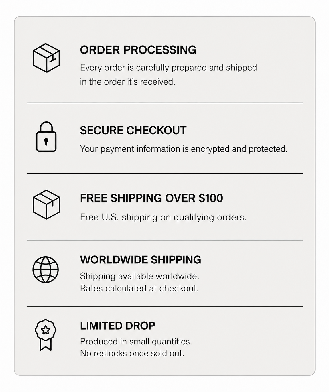 Why Shop RADAR