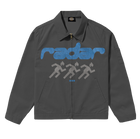 FLIGHT JACKET - BLUE/GREY