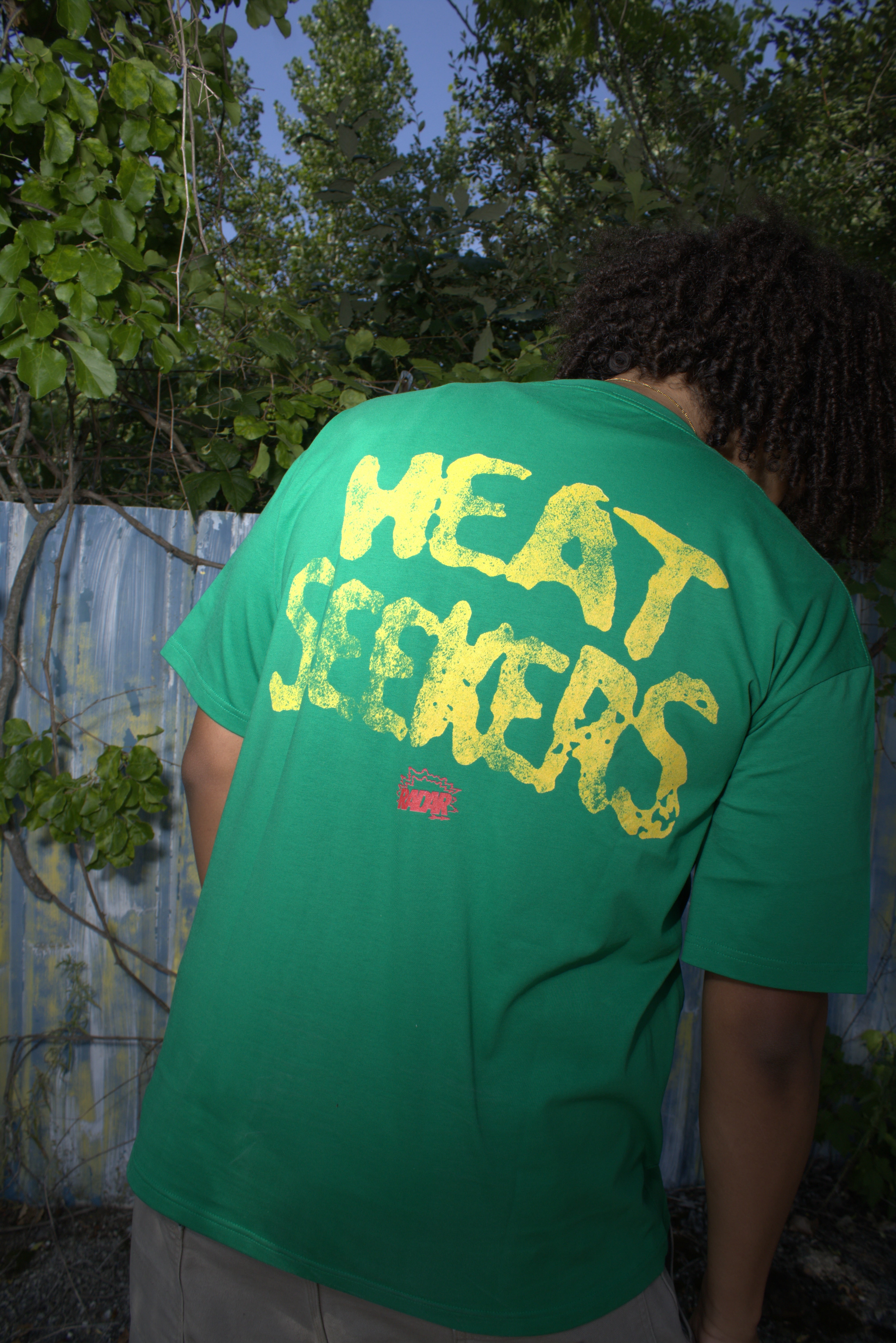 RETRO ROCKET TEE - KELLY GREEN