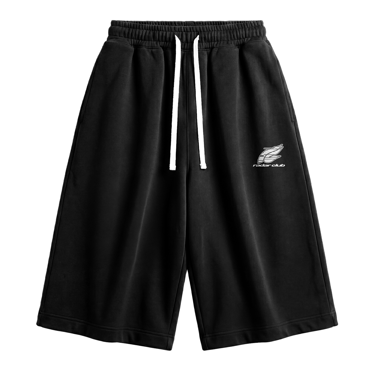 OFF GRID CROPPED SWEATPANTS — BLACK