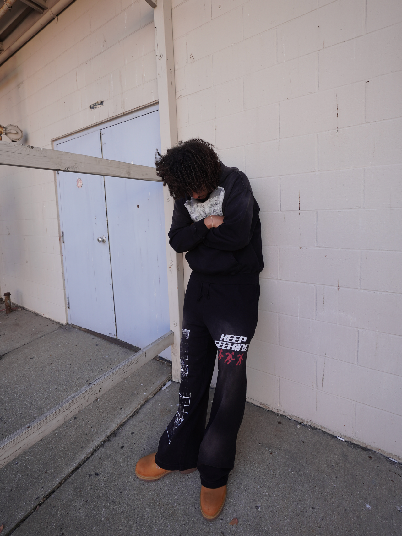 "DISTORTED SIGNAL" SWEATPANTS