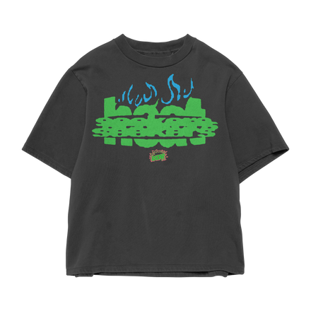 SEEKER SUMMER TEE -GREEN/BLUE