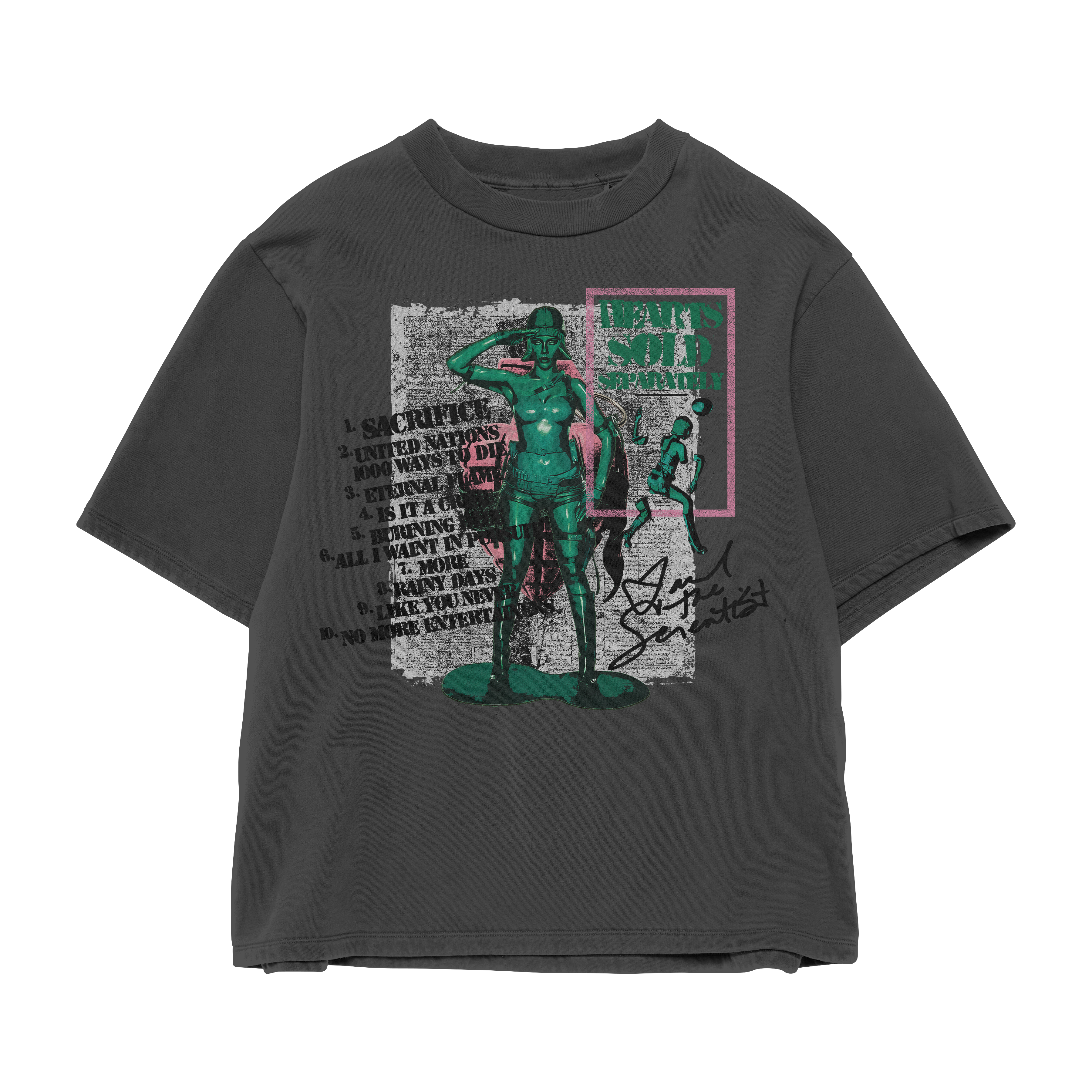 HEARTS SOLD SEPARATELY TEE - STANDARD OVERSIZED