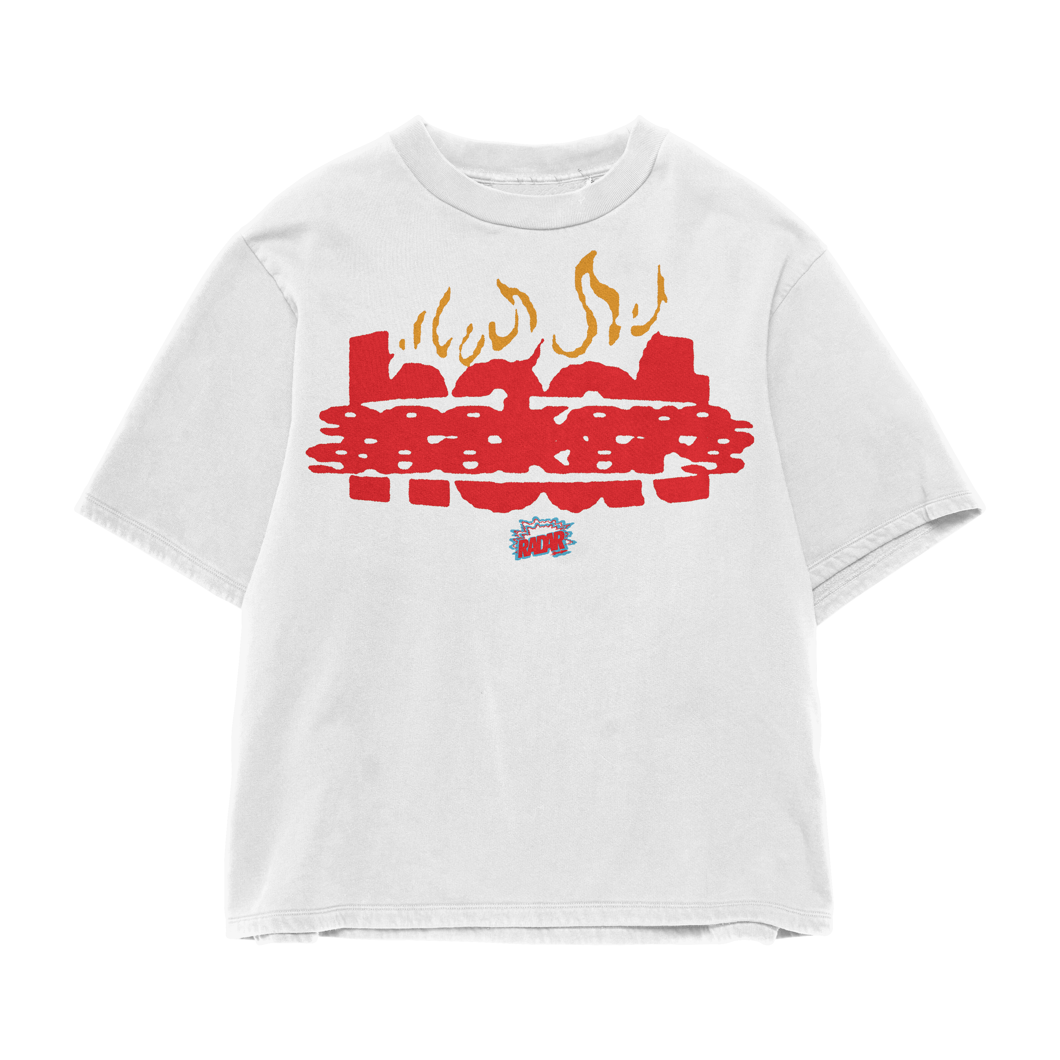 SEEKER SUMMER TEE -RED/GOLD
