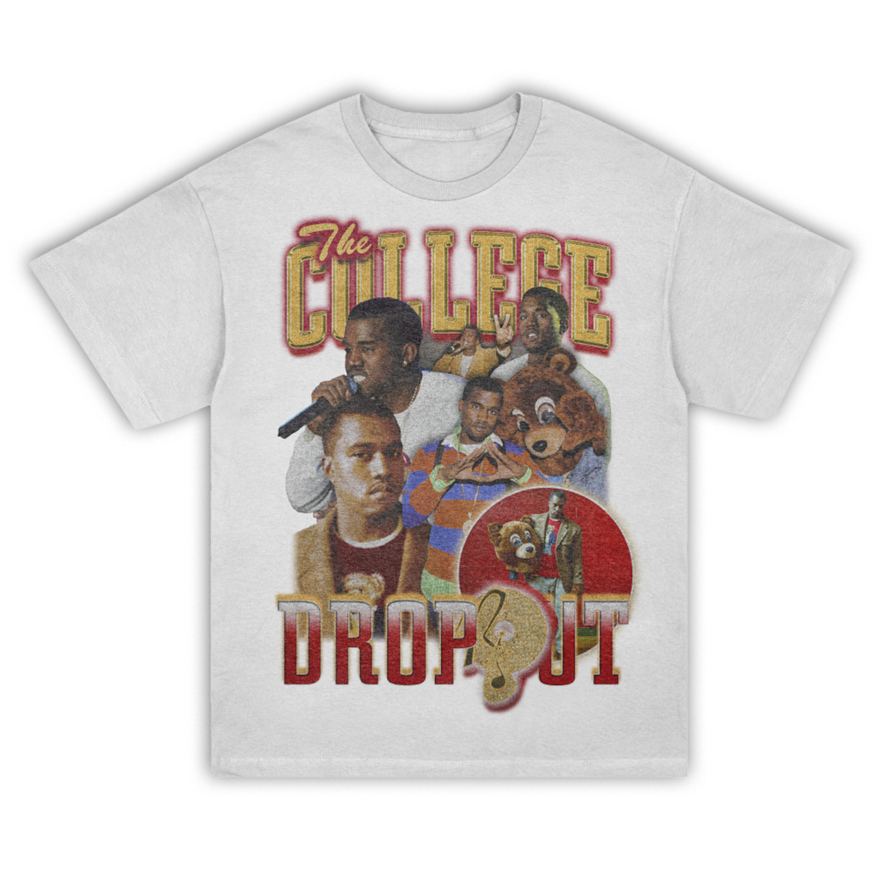 "COLLEGE DROPOUT" THROWBACK TEE