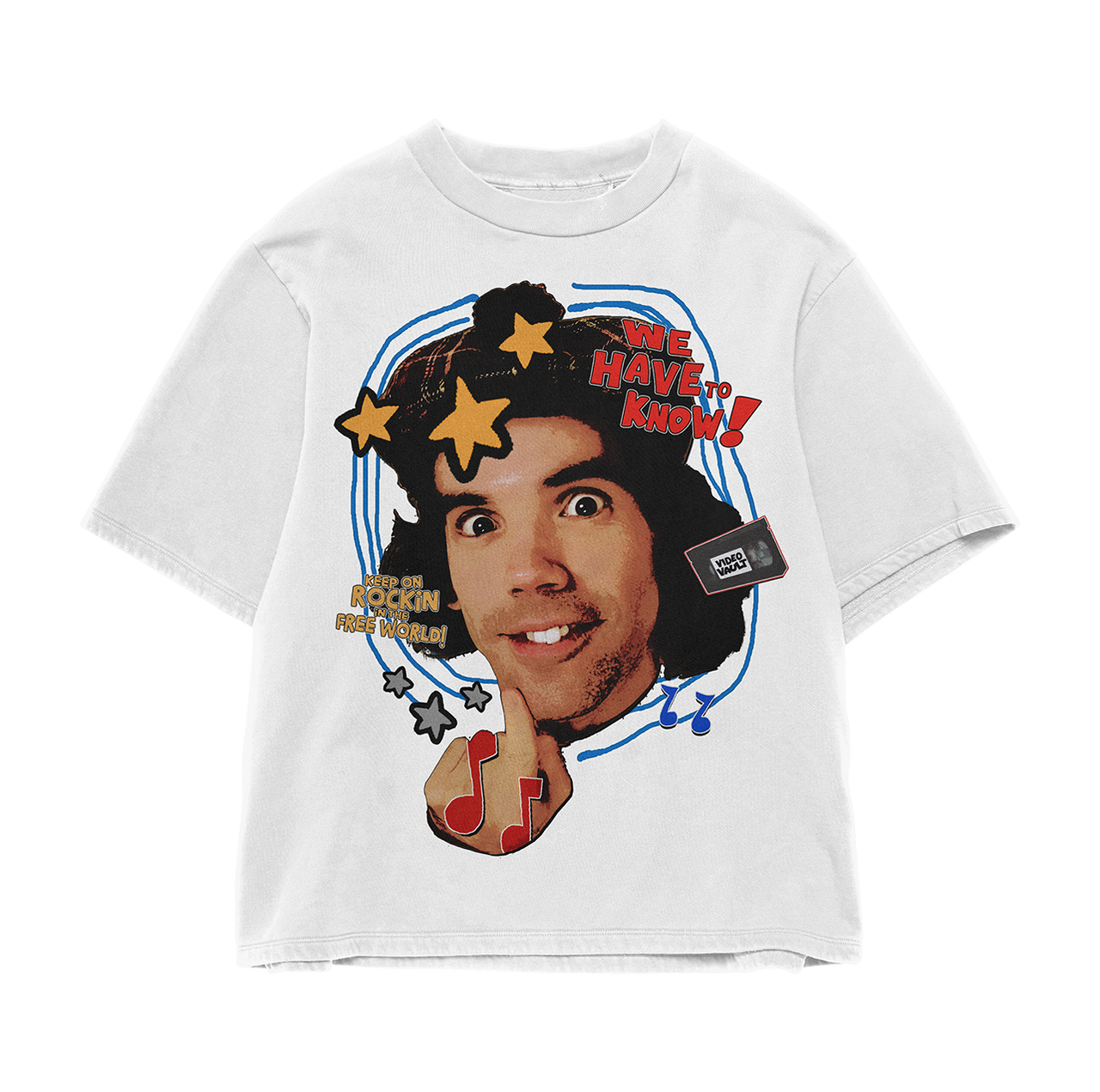 "THE HUMAN SERVIETTE" TEE