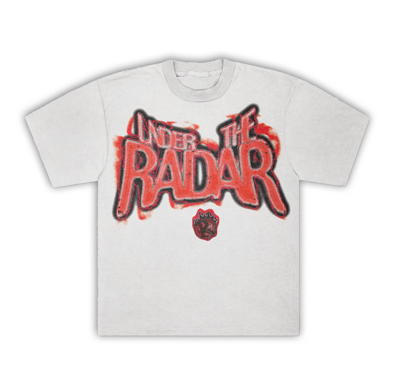 UNDER THE RADAR V2 TEE "FLAME RED"
