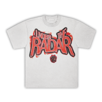 UNDER THE RADAR V2 TEE "FLAME RED"