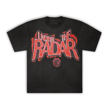 UNDER THE RADAR V2 TEE "FLAME RED"