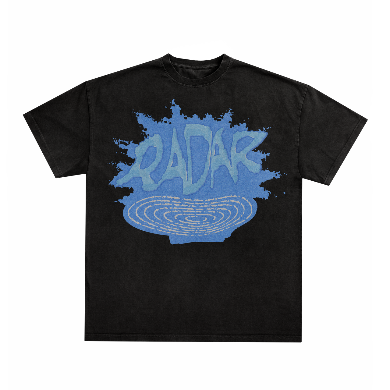 WARPED SIGNAL TEE - BLUE
