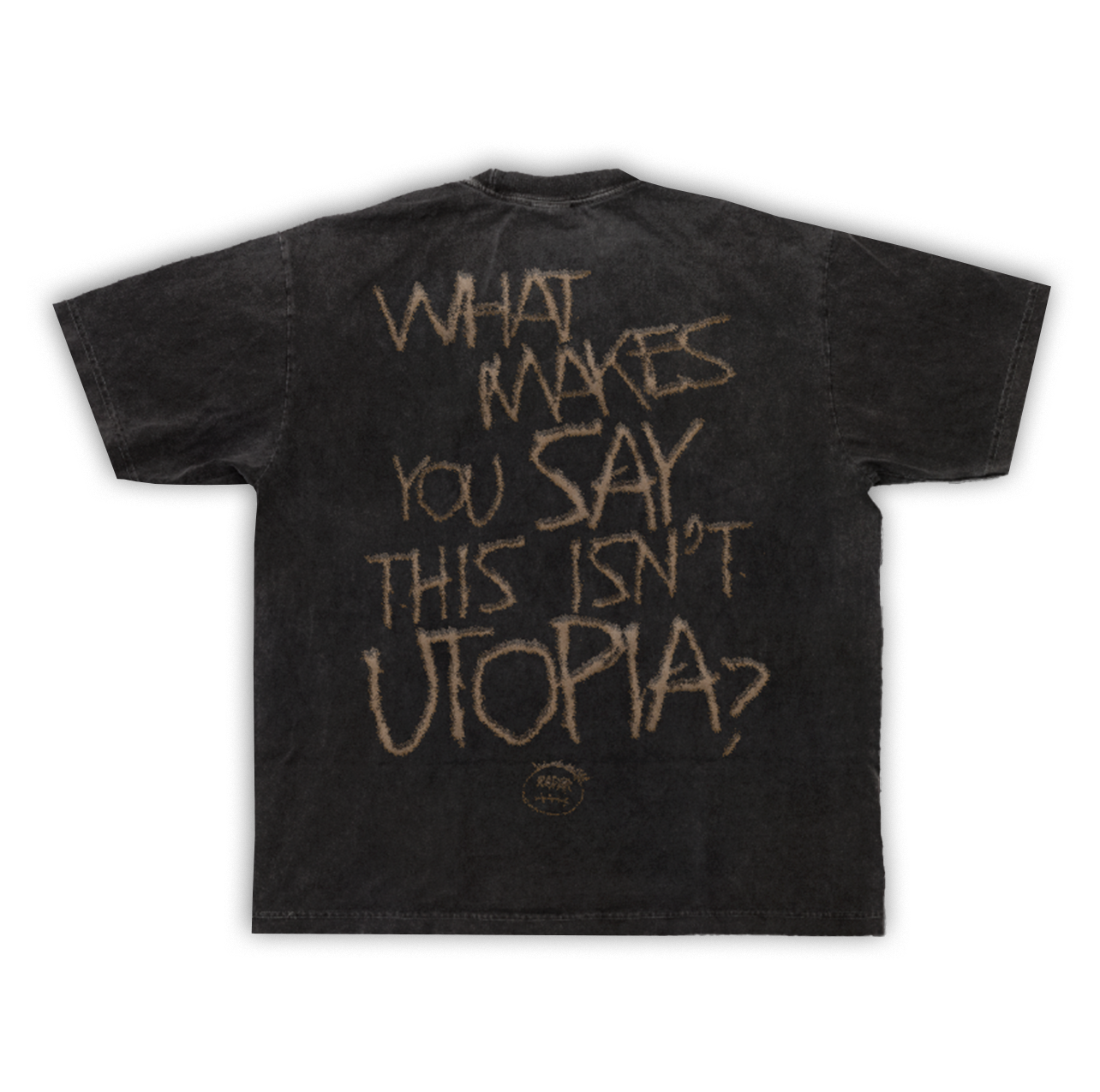 "THE UTOPIAN" SNOW WASHED TEE