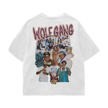 "OF WOLF GANG" THROWBACK TEE
