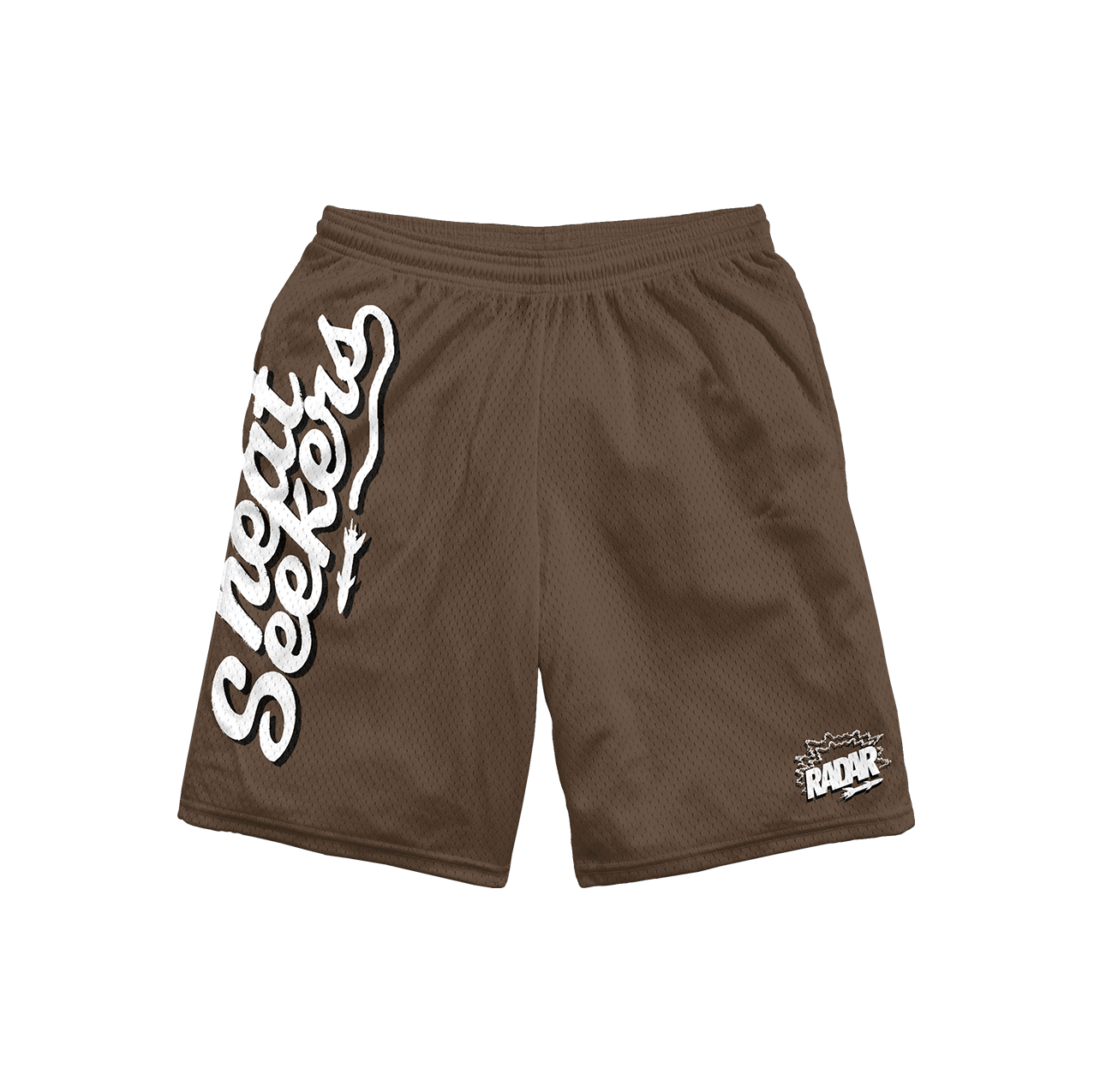 "HEAT SEEKER" MESH SHORTS - CACAO