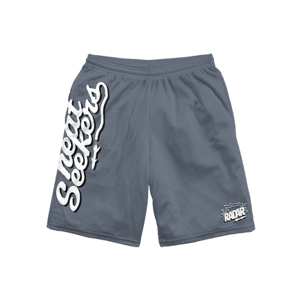 "HEAT SEEKER" MESH SHORTS - SLATE