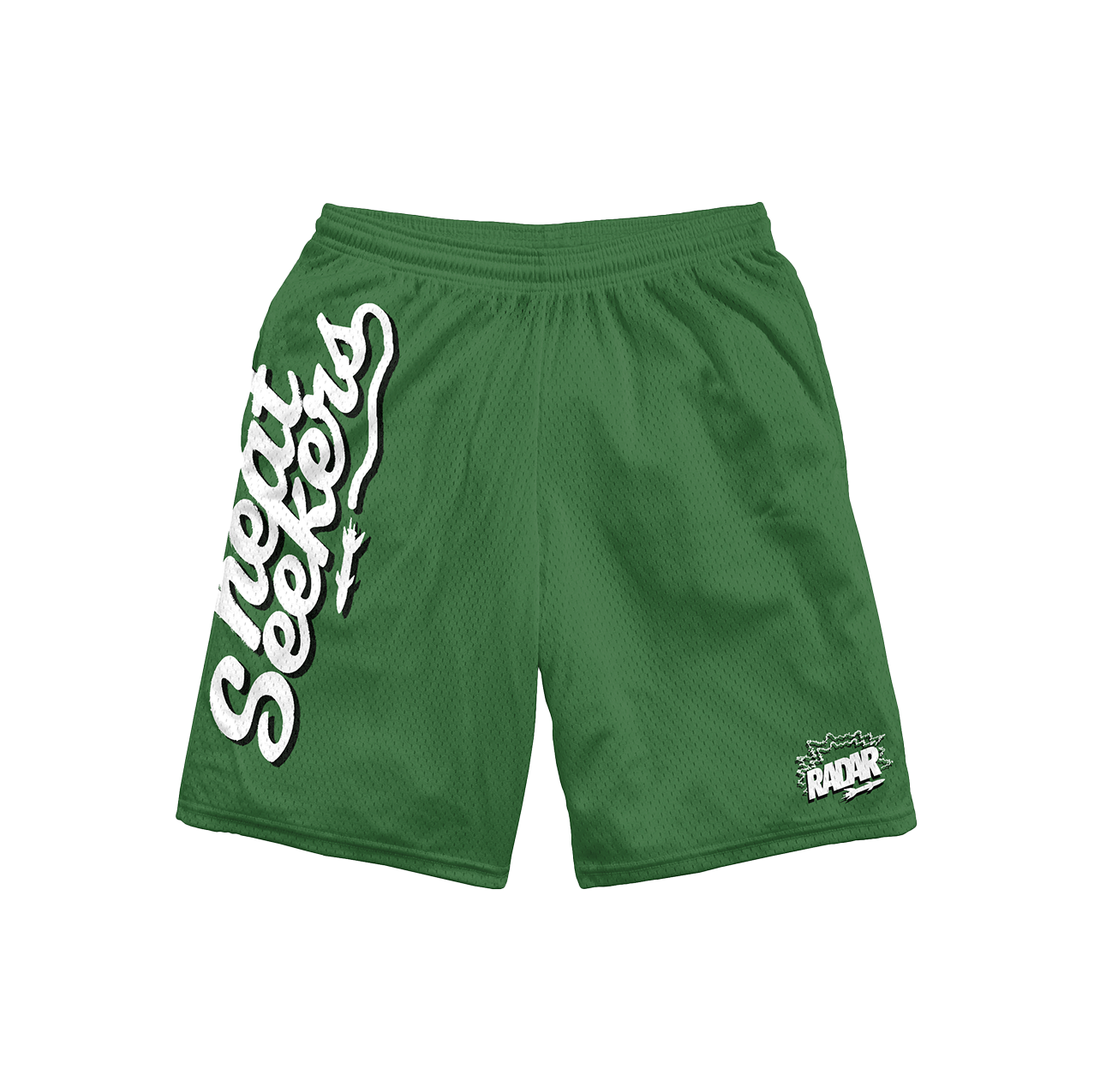 "HEAT SEEKER" MESH SHORTS - FOREST