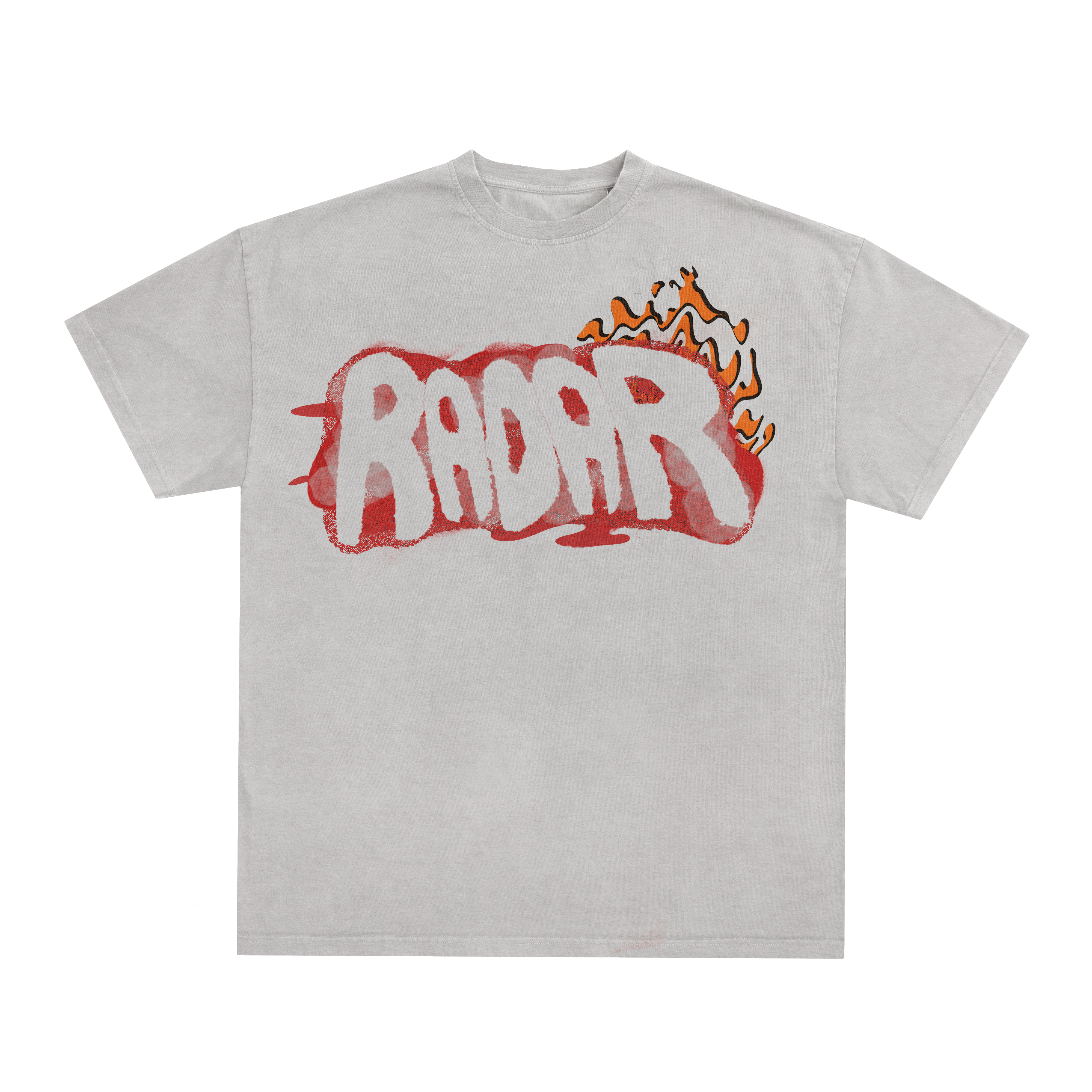 RADAR ROCKET SKETCH TEE - RED