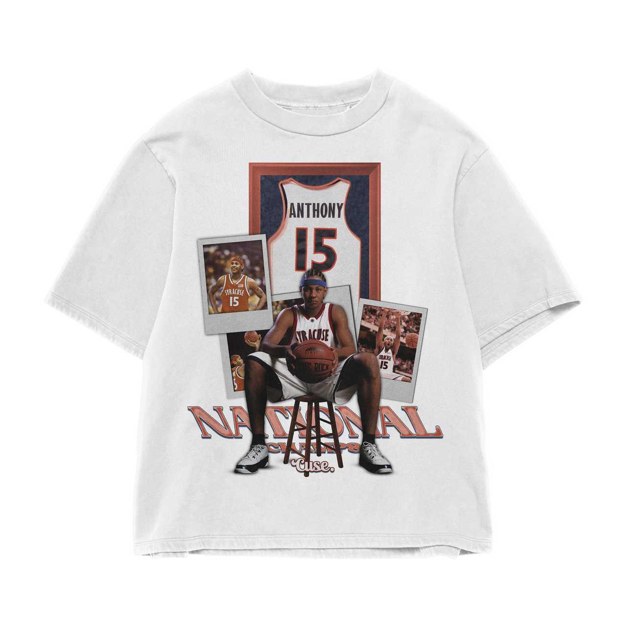 MELO SYRACUSE THROWBACK TEE