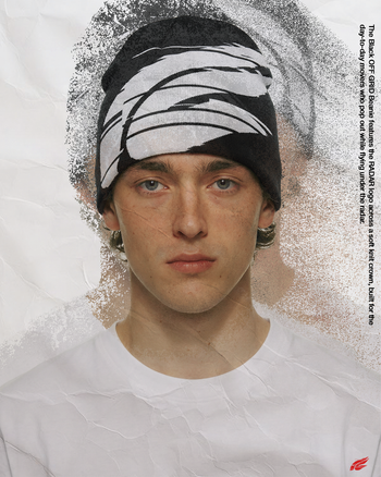 OFF GRID BEANIE - BLACK