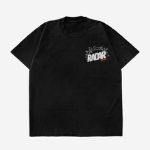 Load image into Gallery viewer, RADAR &quot;STAPLE&quot; TEE - BLACK
