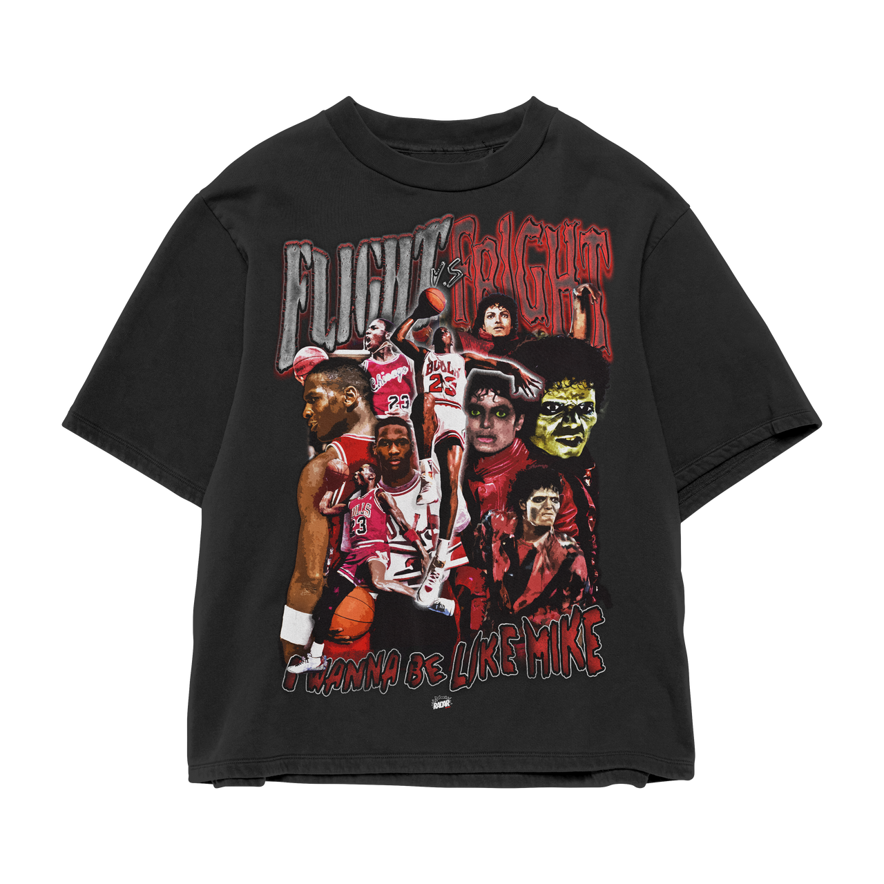"FLIGHT V. FRIGHT" TEE