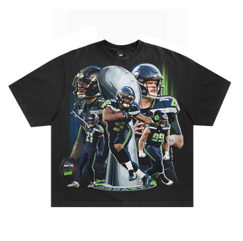 "GO HAWKS" CHAMPS TEE