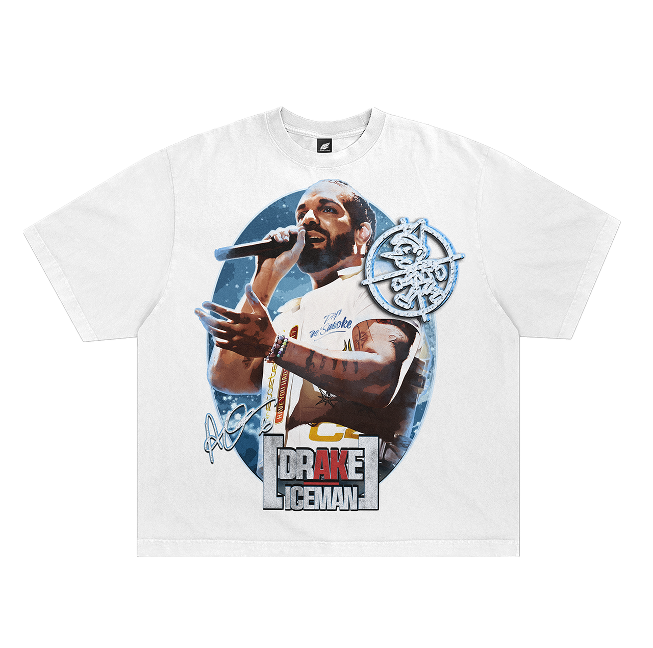 "ICEMAN IS DRAKE" TEE