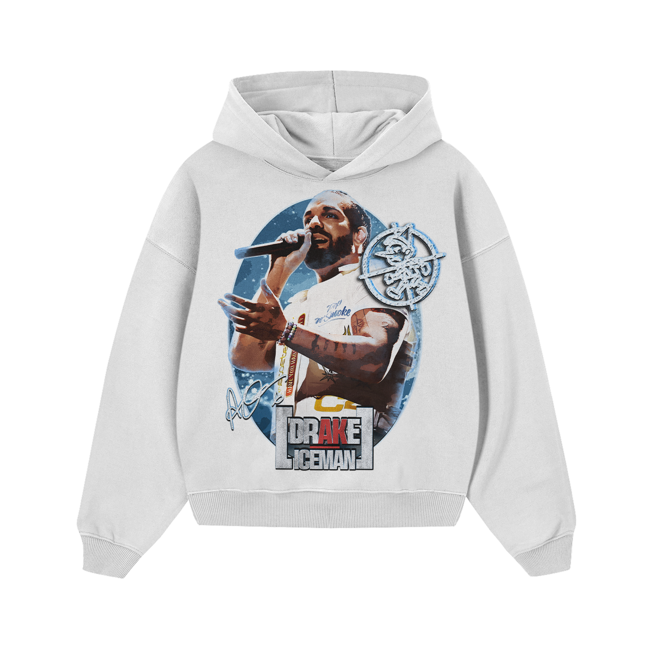 "ICEMAN IS DRAKE" HOODIE