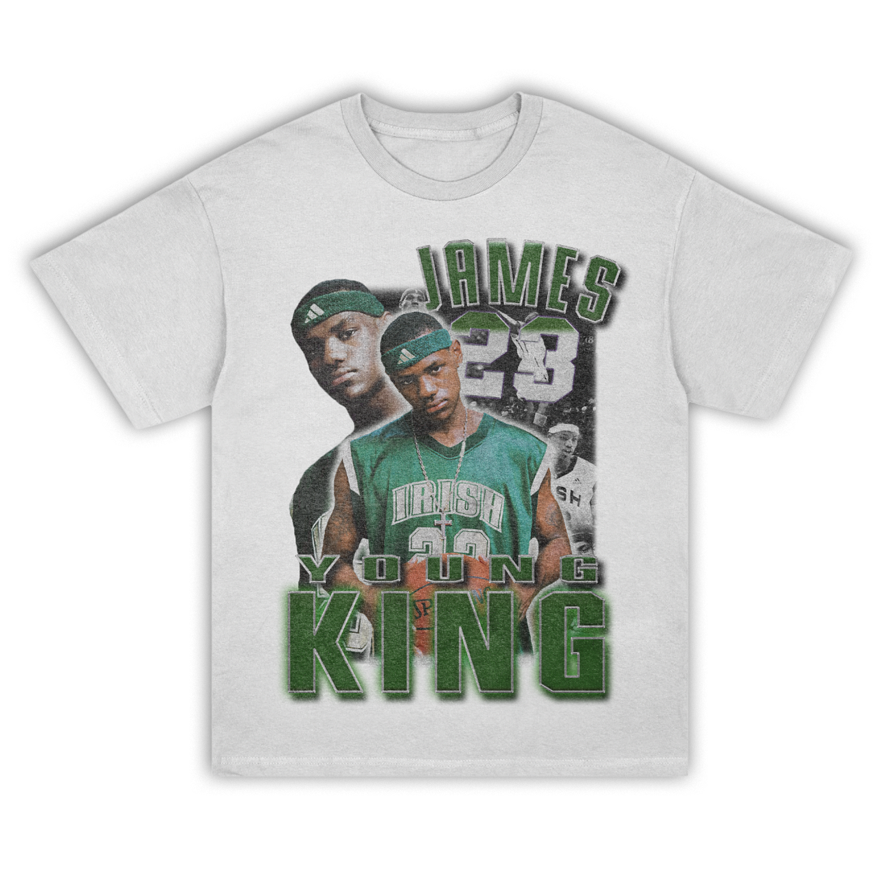 "KID FROM AKRON" THROWBACK TEE