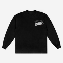 Load image into Gallery viewer, RADAR &quot;STAPLE&quot; LONG SLEEVE - BLACK
