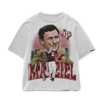 JOHNNY MANZIEL - BIG HEAD AGGIES TEE