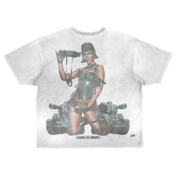 HEARTS SOLD SEPARATELY TEE - CROPPED DISTRESSED