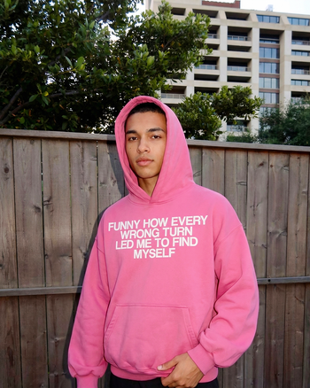 WRONG TURN HOODIE - BLOOM