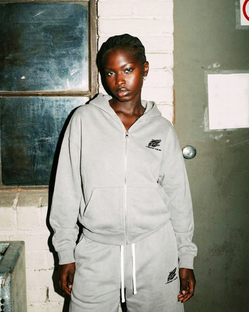 OFF GRID ZIP HOODIE - CONCRETE