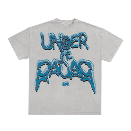 UNDER THE RADAR TEE V3 - "VORTEX BLUE"