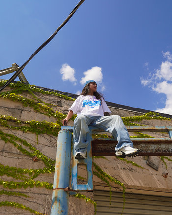 SEEKER SUMMER TEE - BLUE/PURPLE