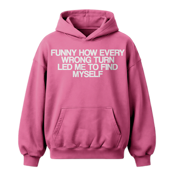 WRONG TURN HOODIE - BLOOM