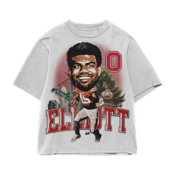 EZEKIEL ELLIOTT - BIG HEAD BUCKEYES TEE