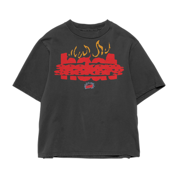 SEEKER SUMMER TEE -RED/GOLD