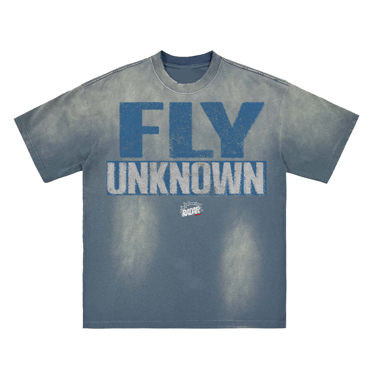 FLY UNKNOWN TEE - BLUE HAZE