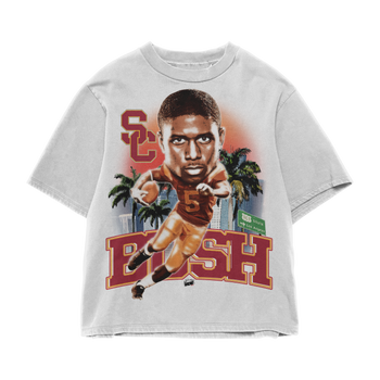 REGGIE BUSH - BIG HEAD TROJANS TEE