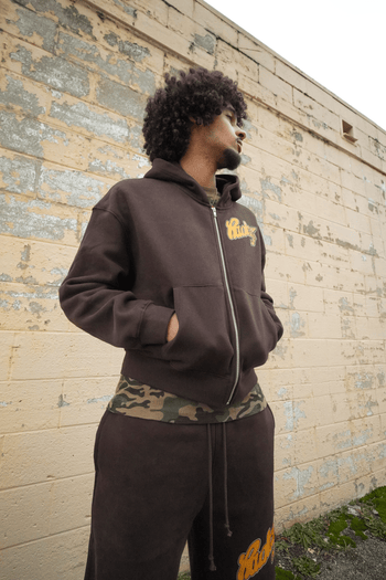 FERN LOGO ZIP HOODIE