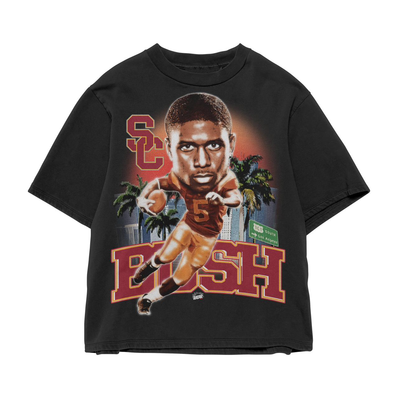 REGGIE BUSH - BIG HEAD TROJANS TEE