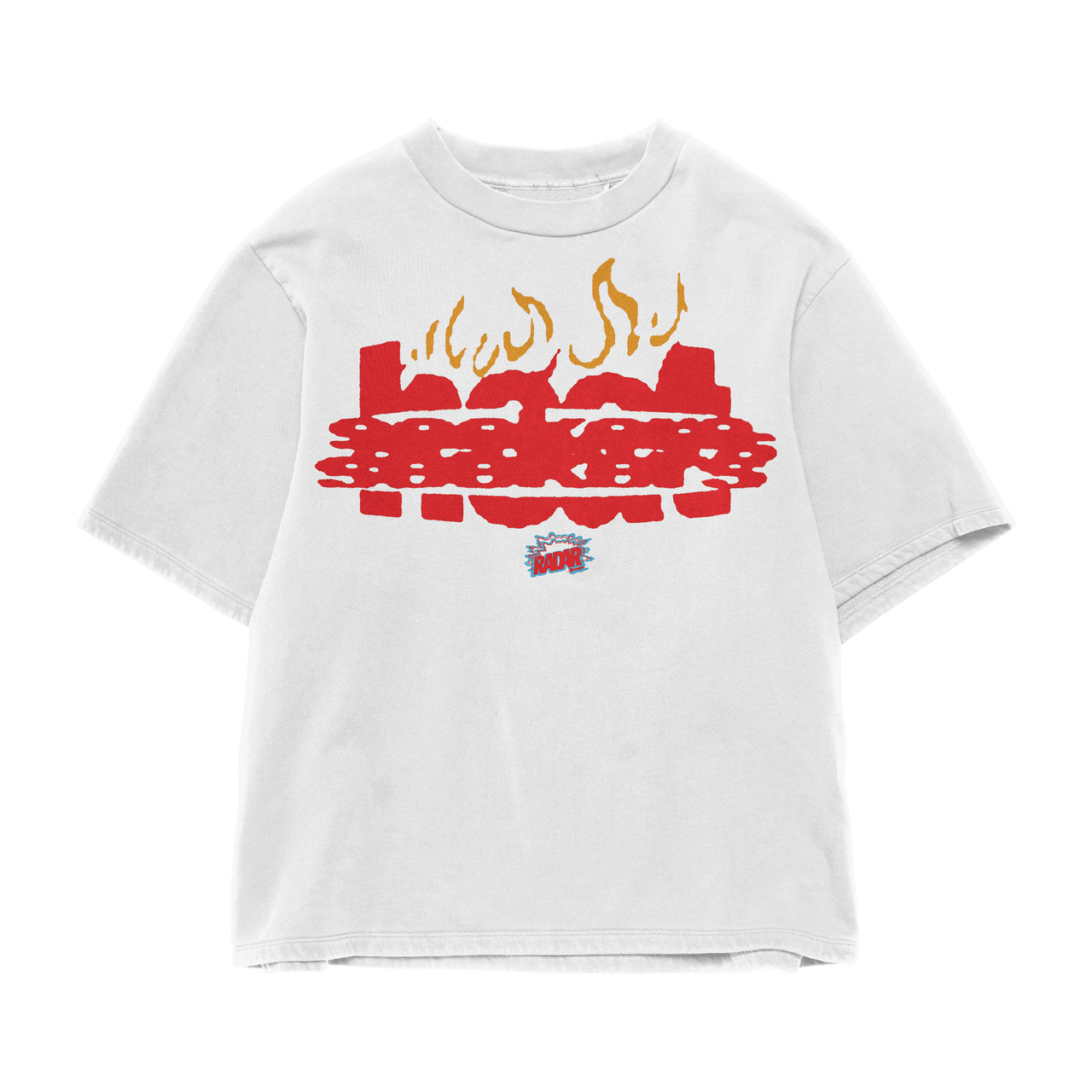 SEEKER SUMMER TEE -RED/GOLD