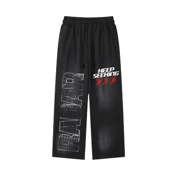 "DISTORTED SIGNAL" SWEATPANTS