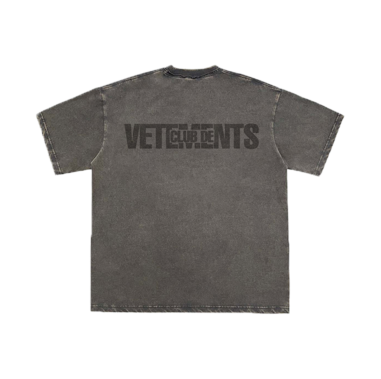 "LIMITATION" DOUBLE NECK TEE