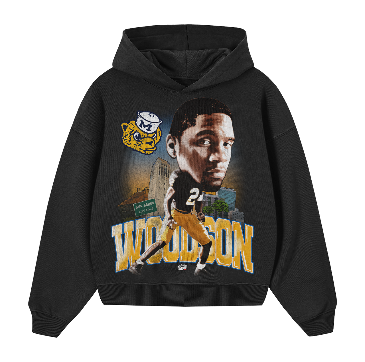 WOODSON - BIG HEAD WOLVERINES HOODIE
