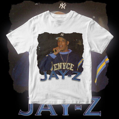 JAY Z TORN PICTURE TEE