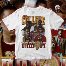 Load image into Gallery viewer, &quot;COLLEGE DROPOUT&quot; TRIBUTE TEE
