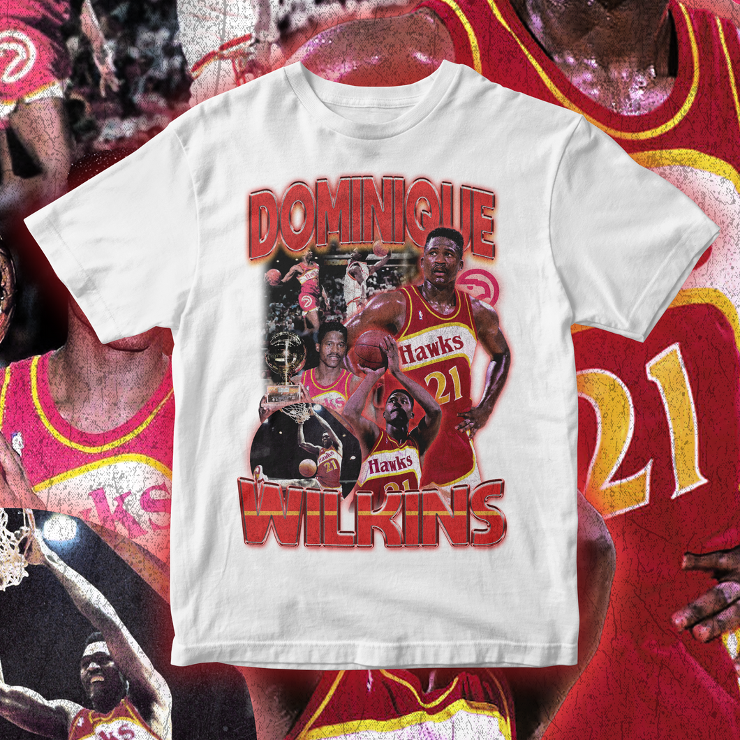 DOMINIQUE WILKINS THROWBACK TEE