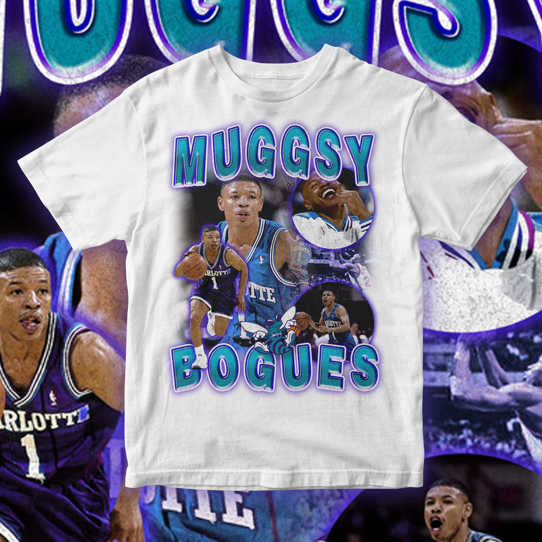 MUGGSY BOGUES THROWBACK TEE